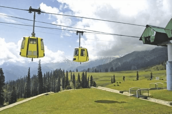 gondola ride gulmarg
